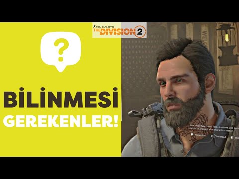 YENİ BAŞLAYANLARIN BİLMESİ GEREKENLER ! - The Division 2 Türkçe | PS4 & PS5 & XBOX & PC