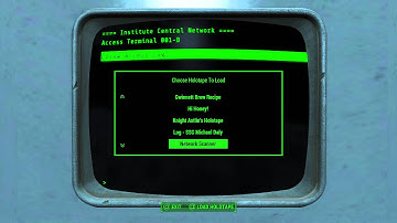 Fallout 4 - The Molecular Level (Minutemen) Use The Network Scanner for Sturgis Gameplay Sequence