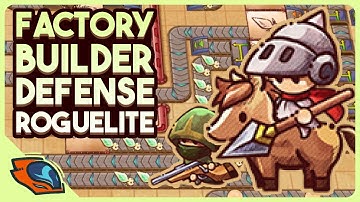 This Factory Builder & Defense Roguelite Is Out In 1.0! - ShapeHero Factory