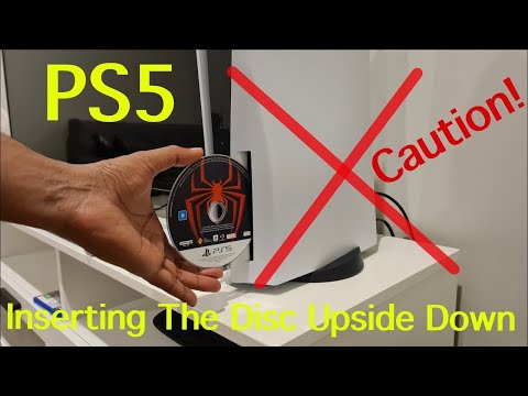 Как вставить диск в PS5 #playstation5