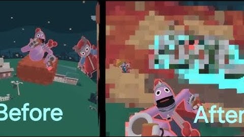 One block sky block in Yeeps Hide and Seek