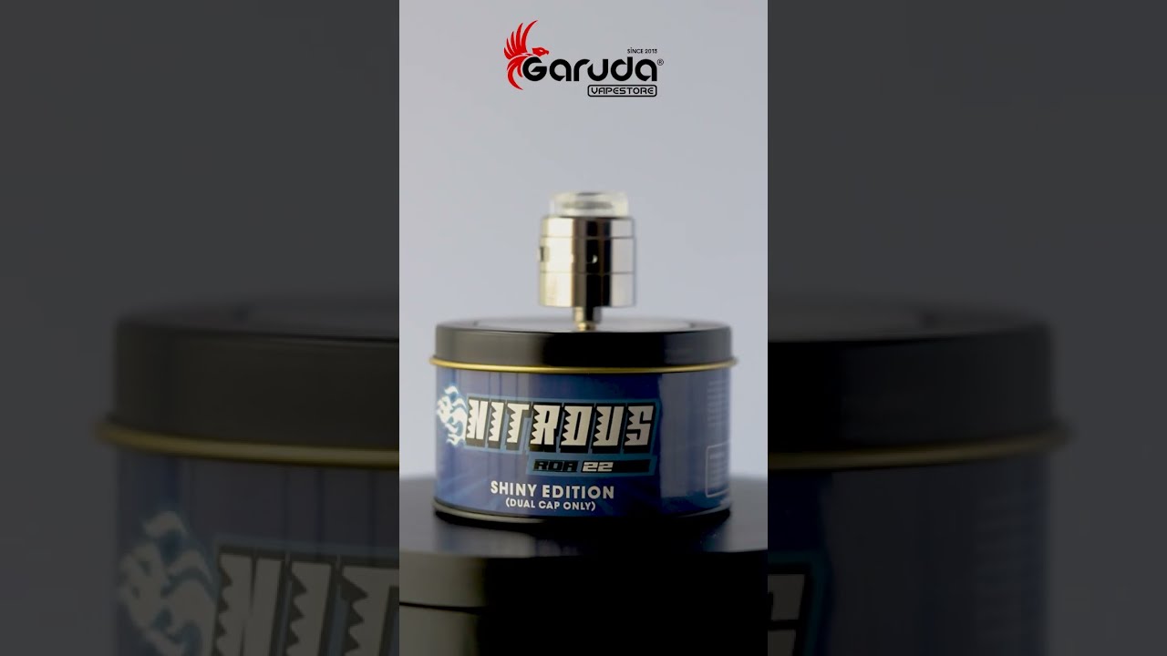 DUAL CAP ONLY ??  | NITROUS RDA SHINY EDITION - DUAL CAP ONLY BY DAMN VAPE X KOKO SARANG