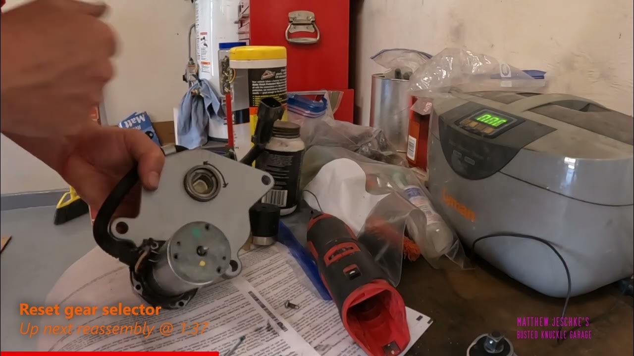 Part 1 New Process Transfer Case Encoder Motor Reset YouTube