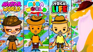 CROCODILE The amazing digitalcircus 2| toca Life world vs avatar world vs miga world vs yoya world