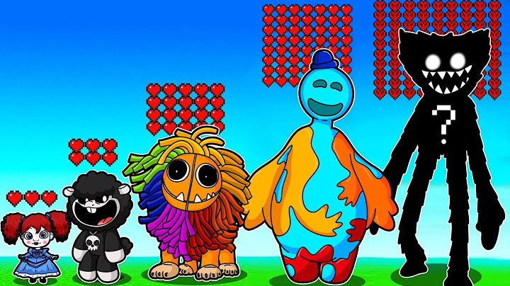 ¿Qué Personaje DE POPPY PLAYTIME 4 Tiene MAS VIDA? 😨