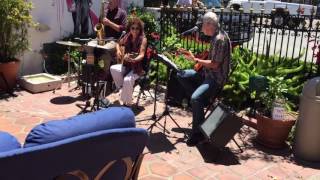 Andrea Carter at the Cypress Inn Carmel Dancin in the Moonlight