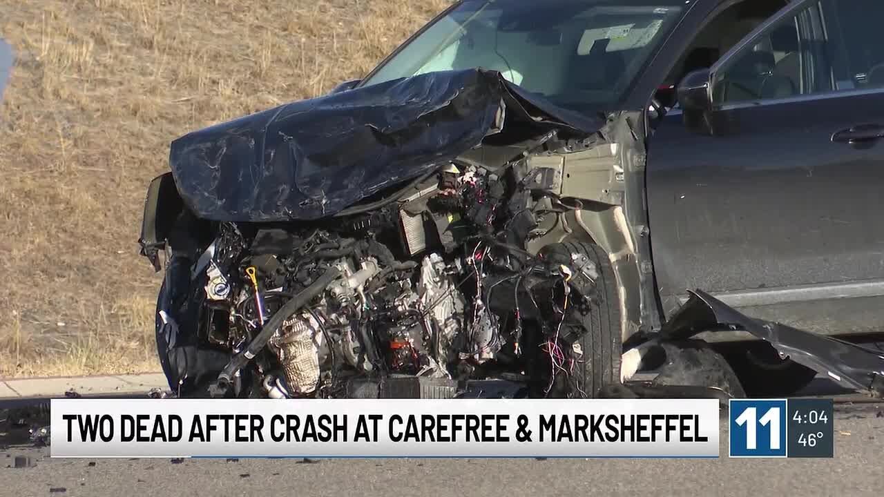 2 dead after crash at Carefree and Marksheffel