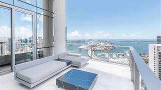 INSIDE a Miami World Center Duplex Penthouse with 4,000 SF & Skyline Views | SERHANT. Tour