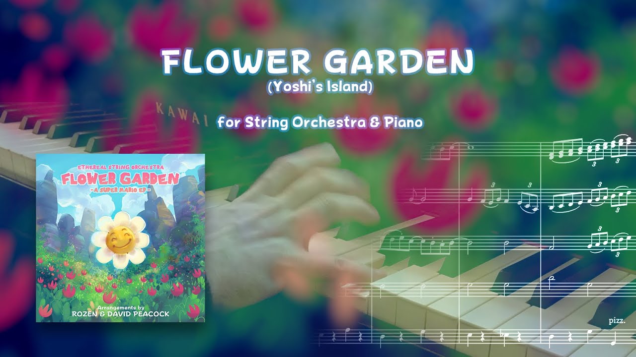 [score video] Flower Garden (Yoshi's Island) YouTube