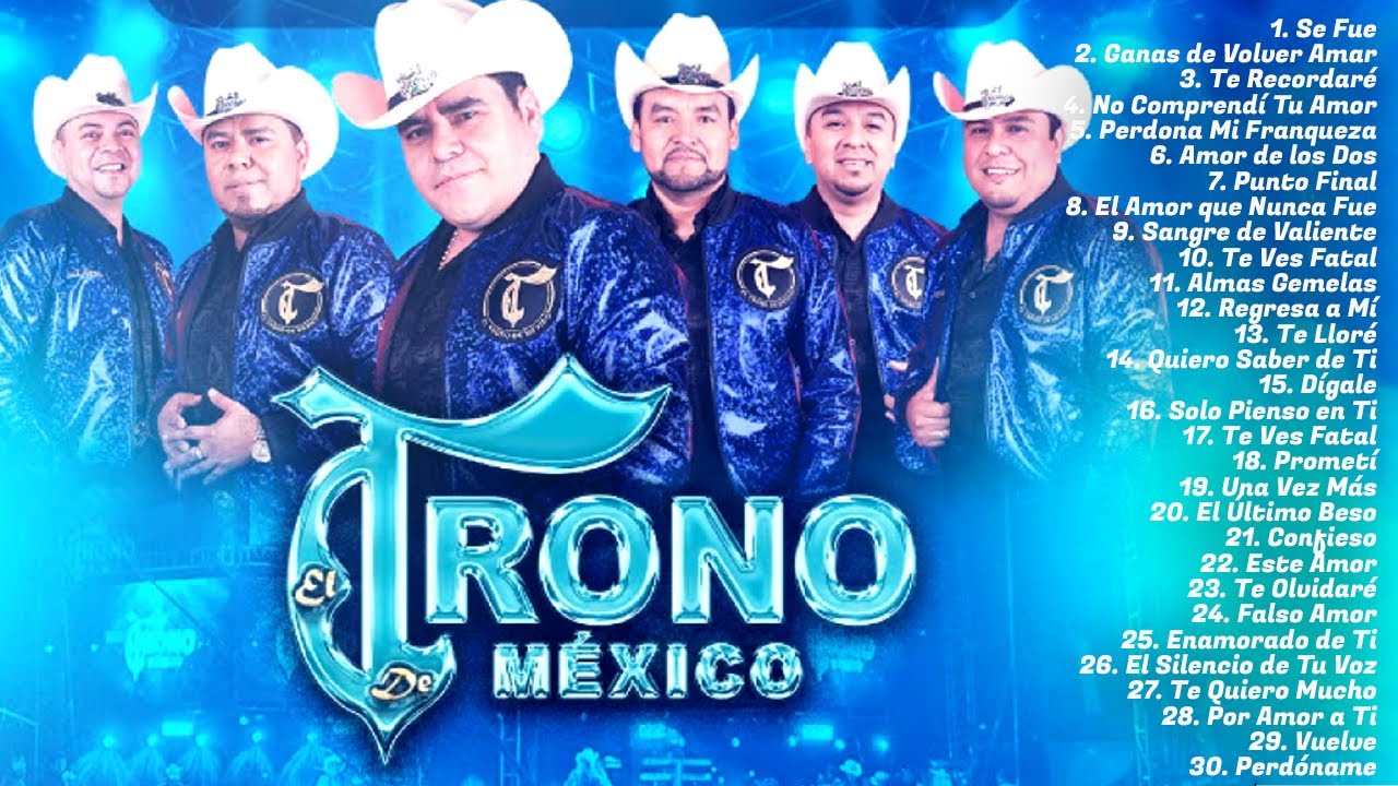 El Trono de México ❤️ Grandes Éxitos Inolvidables | Duranguense Romántico para Bailar y Recordar