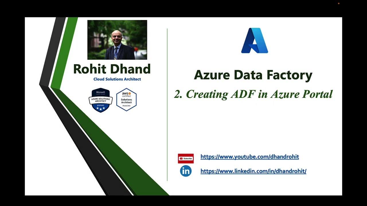 2. ADF - Create Data Factory Instance in Azure Portal - YouTube