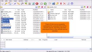 How to Upload files using CuteFTP