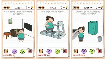 Brain Test 2 Fitness with Cindy Level 6 7 8 9 10 Walkthrough