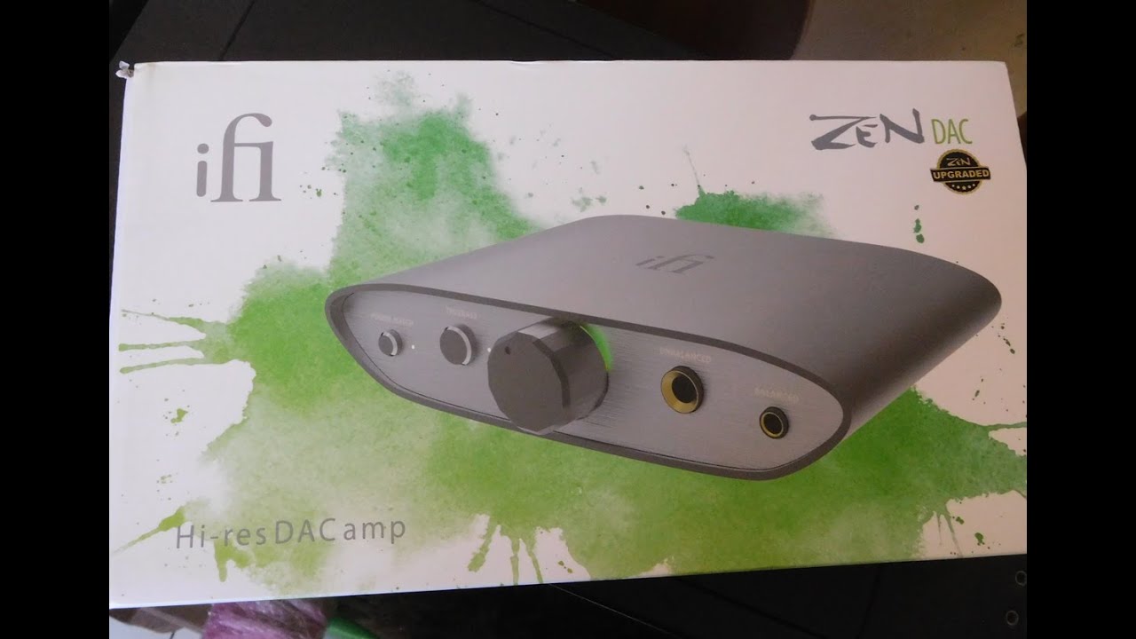 Unboxing iFi ZEN DAC V2 compact DAC/Headphone AMP - YouTube