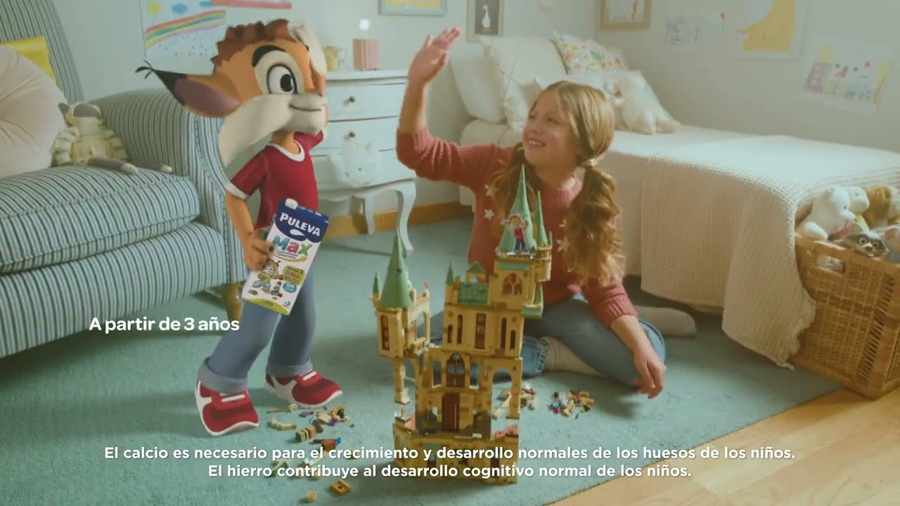 Después de Puleva Peques, Puleva MAX, que aportan el 40% de Omega 3 DHA diario recomendado.