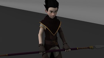 Spear Attack Animation - View 2