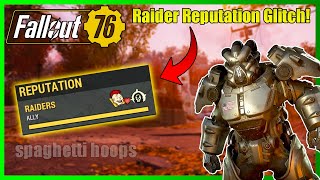 Fallout 76 - UNLIMITED Raider Rep Glitch!