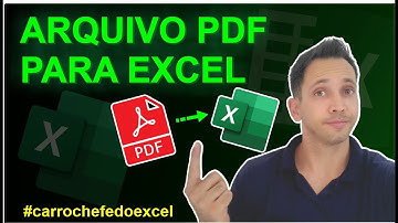 Como Converter Arquivo PDF para Excel Grátis