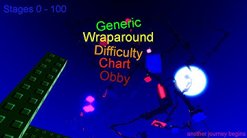 Generic Wraparound Difficulty Chart Obby - Stages 0 - 100 | Roblox