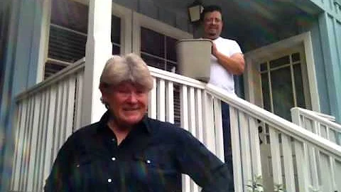 Kathy Wolfe takes the ice bucket challenge to rais...