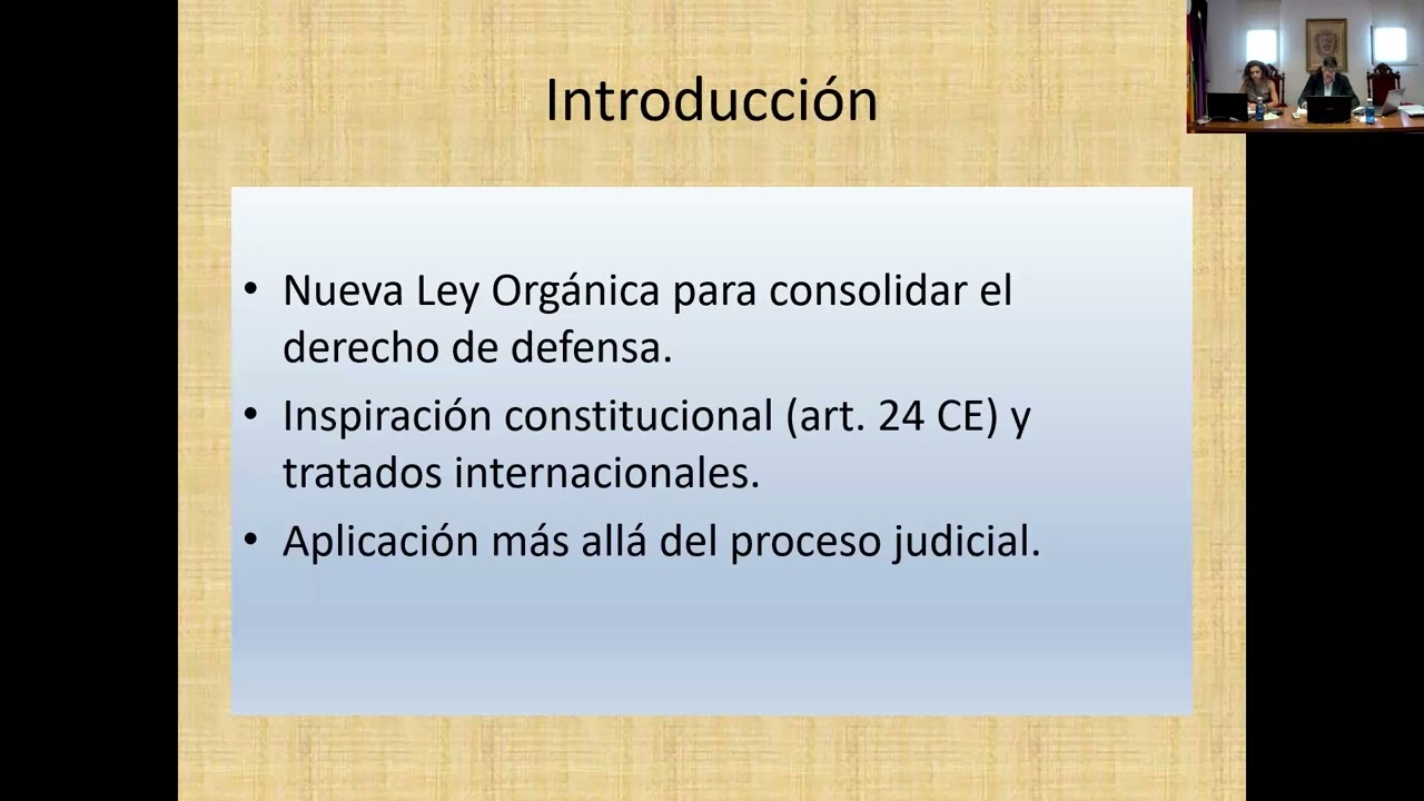 Coín Jurídico: charla sobre la LO 5/2024 del Derecho de Defensa