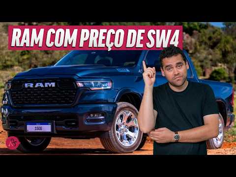 RAM 1500 BIG HORN ARRIVES FOR R$ 450,000