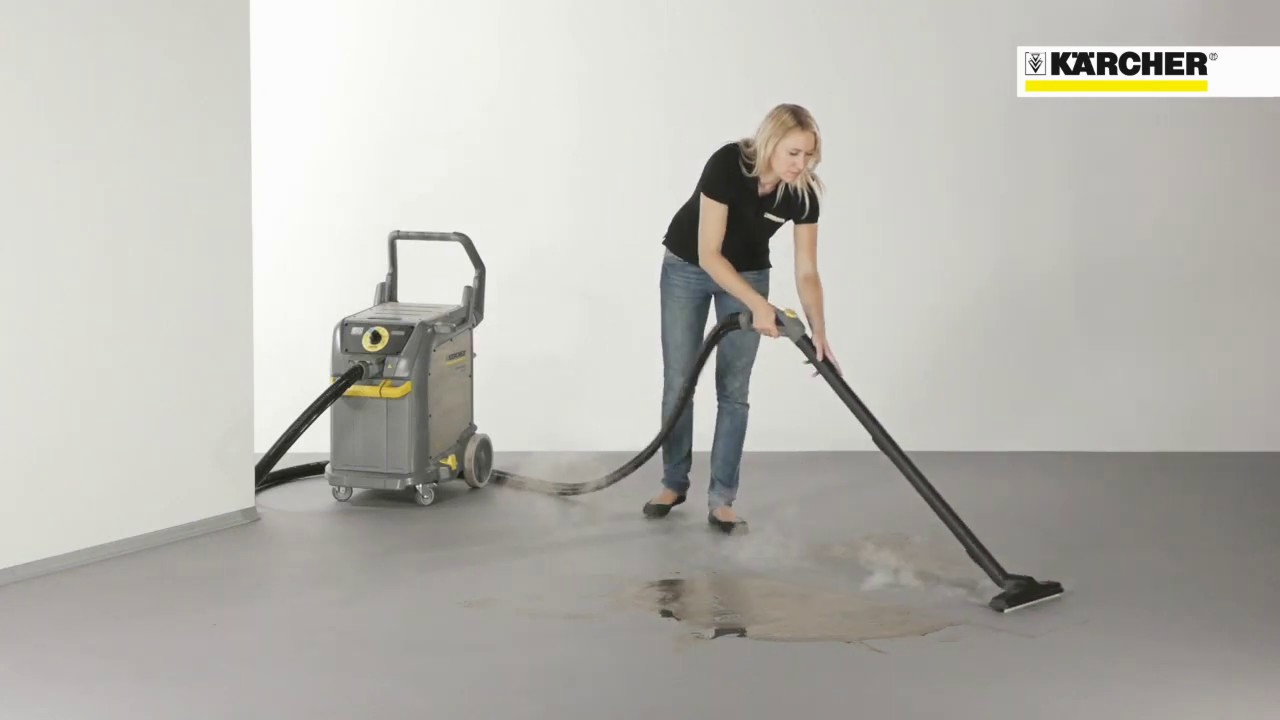 Karcher SGV 6/5 Commercial Steam Cleaner and Wet Vacuum Intro YouTube
