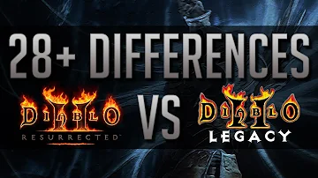 Je Diablo 2 a Diablo 2 resurrected to samé?