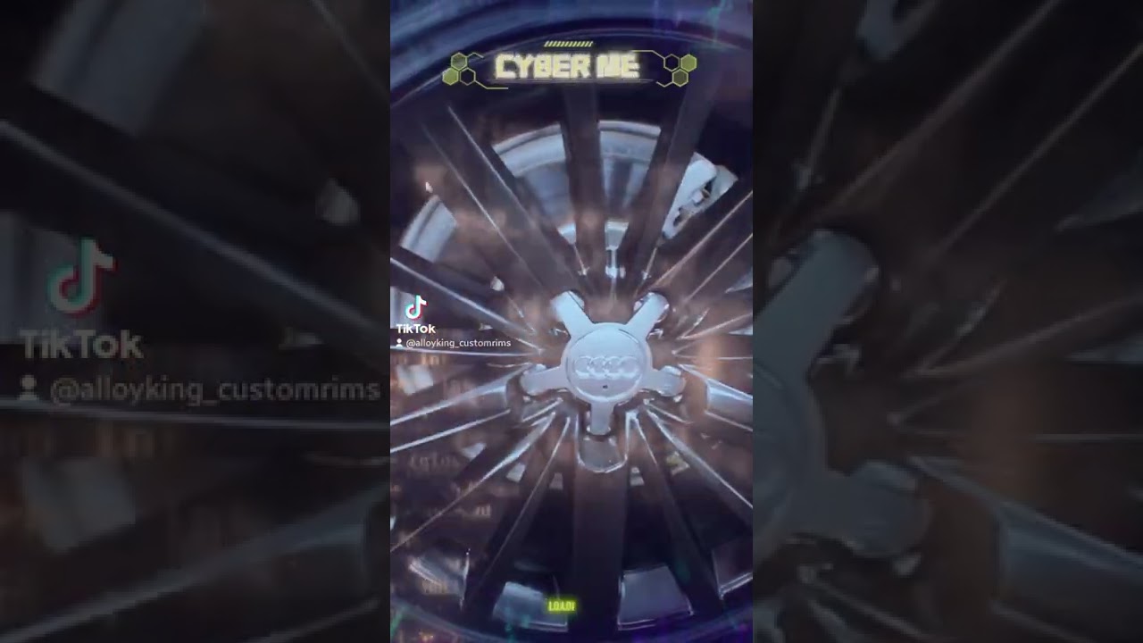 refurbished audi wheel | Custom curb damage repair