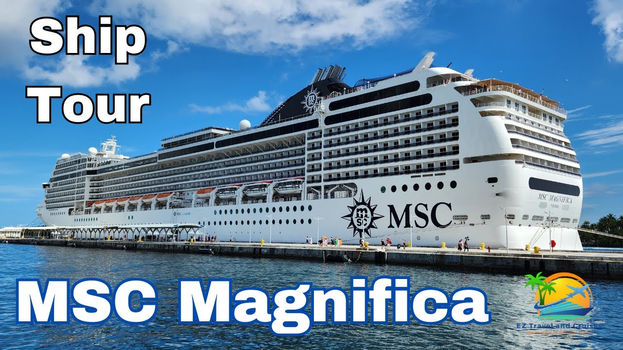 MSC Magnifica Ship Tour - Ocean Cay Lighthouse Show Beach Party - Nassau, Bahamas Atlantis