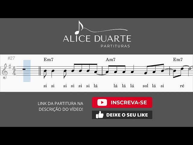 Deusa do Amor (Moreno Veloso, Caetano Veloso) | Aprenda a tocar com Partitura Facilitada class=