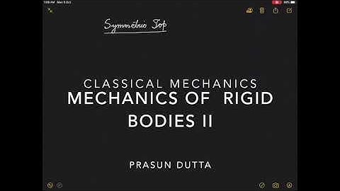 Classical Mechanics: Lecture 14