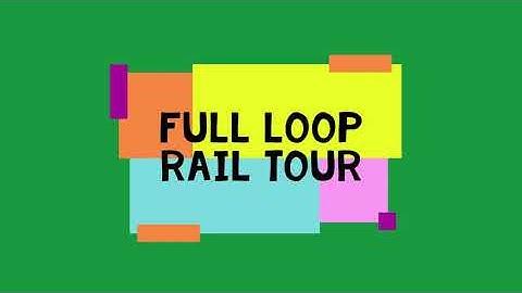 Scrap Mechanic Survival - Full rail tour. including both packing stations, and trader drop off.