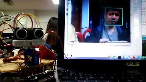 Servo Motor on Arduino + OpenCV Face Recognition