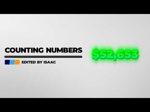 How To Make A Counting Number Effect In CapCut In 1 Minute