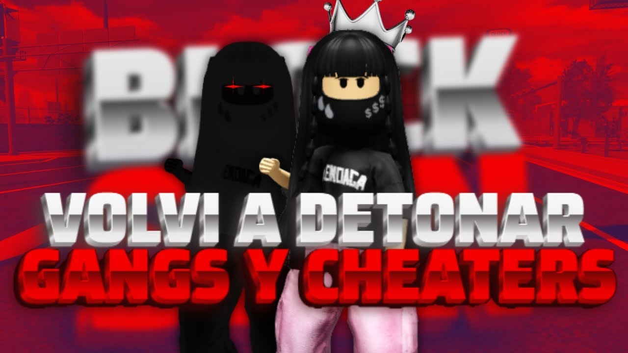 DETONANDO GANG Y CHEATERS EN BLOCKSPIN ROBLOX
