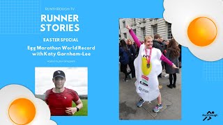 World Marthon Record ... (dressed as an egg) With Katie Garnham-Lee I RunThrough TV