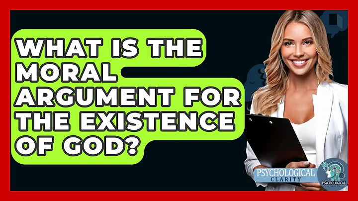 What Is The Moral Argument For The Existence Of God? - Philosophy Beyond