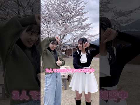 ガルプラ出身のまんちゃんと元アイドルなぎさのダンスが可愛すぎる!| #花束オオカミ #shorts