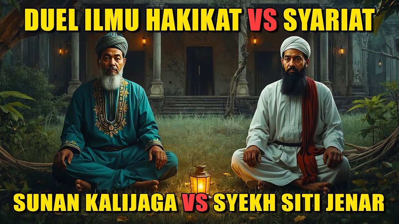 Sunan Kalijaga VS Syekh Siti Jenar ILMU HAKIKAT vs Syariat!