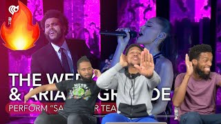 The Weeknd & Ariana Grande – Save Your Tears (Live on The 2021 iHeart Radio Music Awards) | REACTION