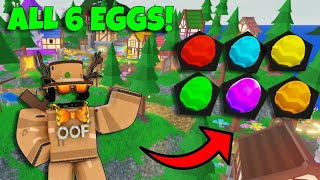 HOW TO GET ALL 6 EGGS IN THE ROBLOX TREASURE QUEST SPRING EVENT! (EGG JUMP SKILL!)