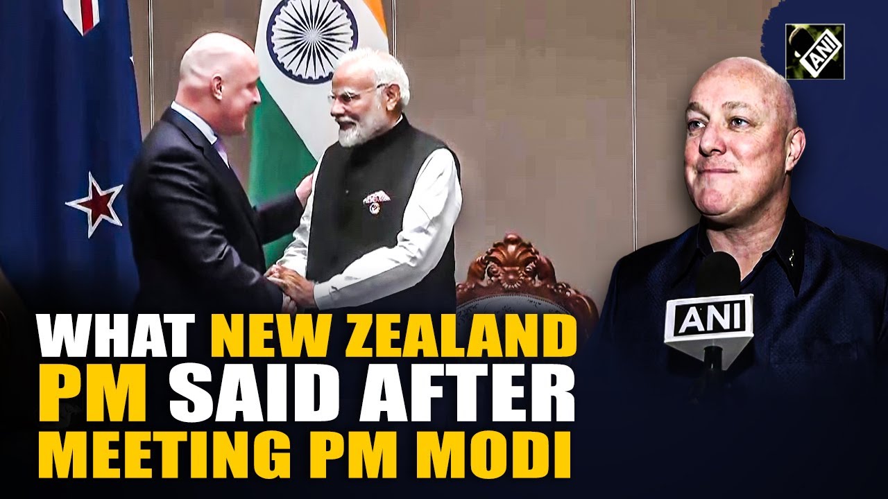 “Privilege to talk to him…” New Zealand PM Christopher Luxon talks ...