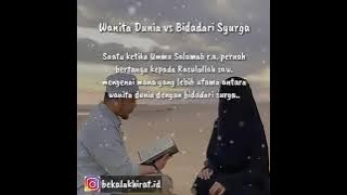 Wanita Dunia vs Bidadari surga