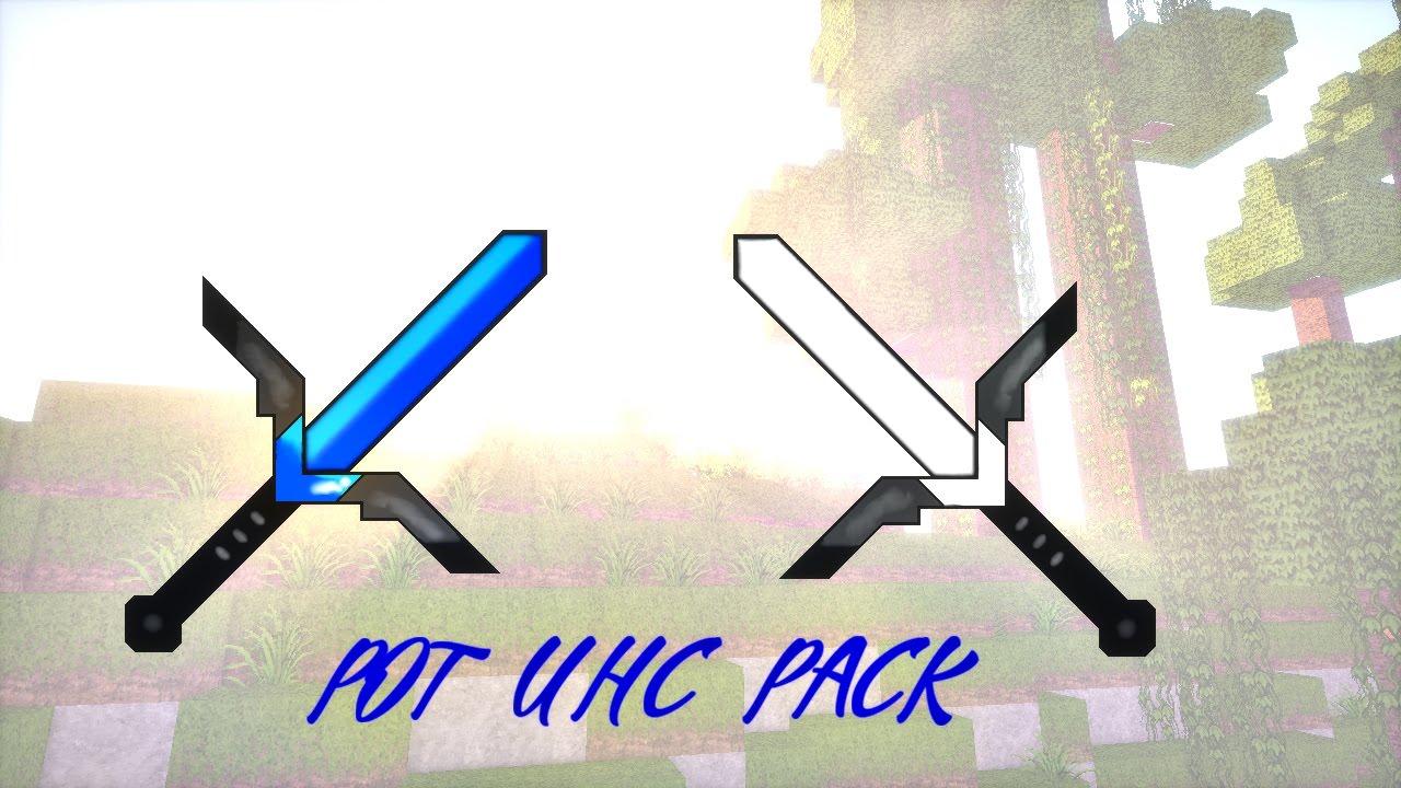 Minecraft Texture PoT UHC PVP Pack 1.7/1.8 Good Sword, Custom Pack, No ...