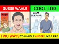 How to control your ANGER ! Gussa bohot badi problem hai ! think like a monk part 3