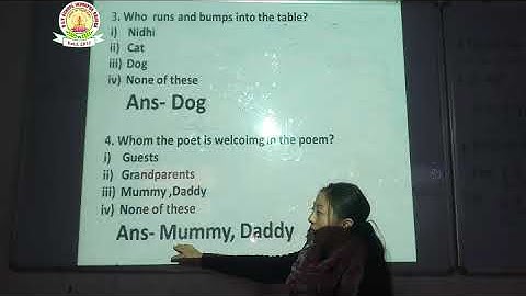 DAV SCHOOL TUTORIALS CLASS  1 ENGLISH MCQ BY SHUSMITA MISS