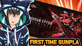 FIRST TIME GUNPLA - Yuu react to CUSTOM BUILD GUNDAM | GUNDAM EPYON MEPHISTO