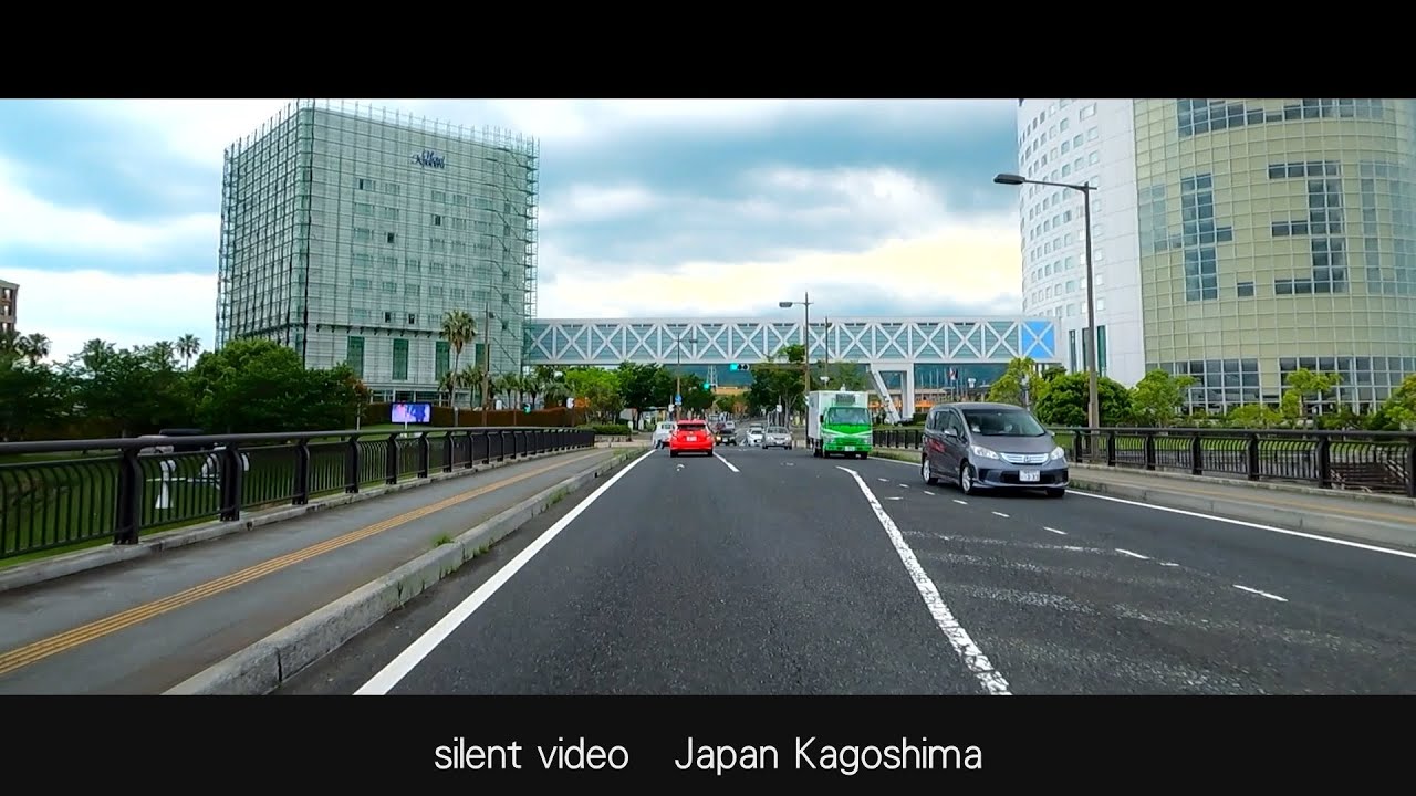 霧島　サイレントドライブ　隼人工業高等学校　国分新町　AZ隼人#姶良霧島#Japan#Drivingvideo