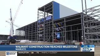 Mankato Walmart construction reaches milestone